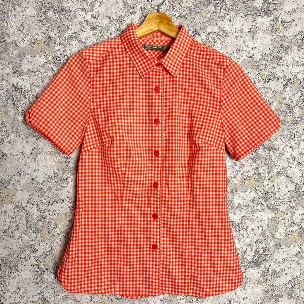 100% MERINO WOOL ICEBREAKER BLOUSE